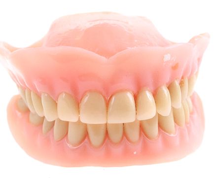 Full dentures for the upper and lower arches