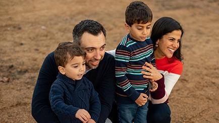 Doctor Ward and his family